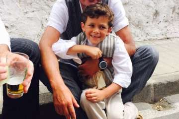 Tenderete callejero en San Antonio Foto TA)