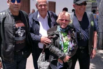 Tenderete callejero en San Antonio Foto TA)