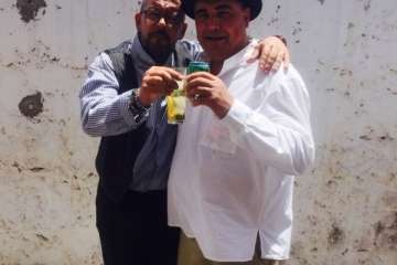 Tenderete callejero en San Antonio Foto TA)