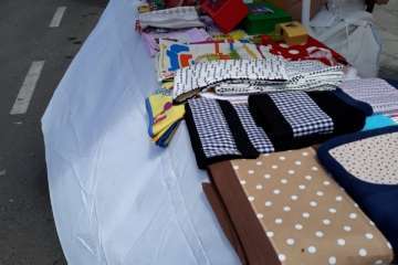 Tenderete callejero en San Antonio Foto TA)