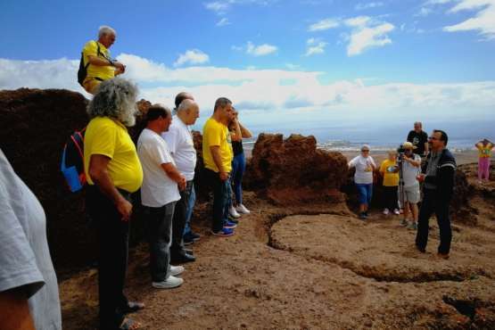 La AC Paco Bello Somos Todos, de visita por Cuatro Puertas y Tufia (Foto TA)