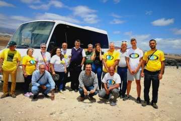 La AC Paco Bello Somos Todos, de visita por Cuatro Puertas y Tufia (Foto TA)
