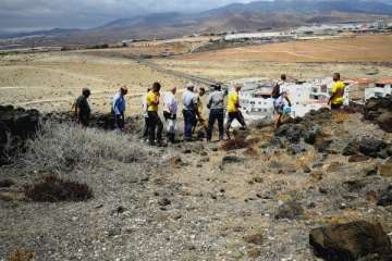 La AC Paco Bello Somos Todos, de visita por Cuatro Puertas y Tufia (Foto TA)
