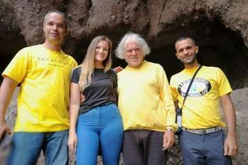 La AC Paco Bello Somos Todos, de visita por Cuatro Puertas y Tufia (Foto TA)