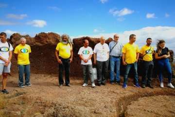 La AC Paco Bello Somos Todos, de visita por Cuatro Puertas y Tufia (Foto TA)