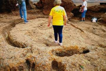 La AC Paco Bello Somos Todos, de visita por Cuatro Puertas y Tufia (Foto TA)