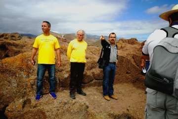 La AC Paco Bello Somos Todos, de visita por Cuatro Puertas y Tufia (Foto TA)