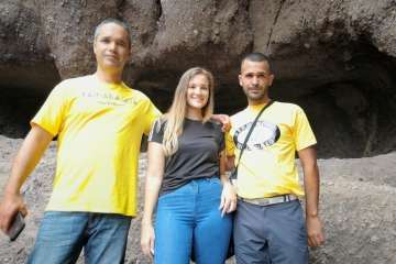 La AC Paco Bello Somos Todos, de visita por Cuatro Puertas y Tufia (Foto TA)