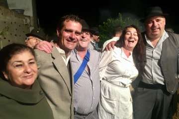 Romería popular y ofrenda en Arenales-Telde (Foto TA)