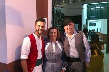 Romería popular y ofrenda en Arenales-Telde (Foto TA)