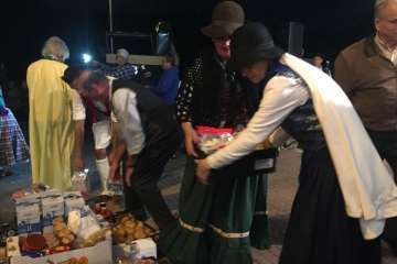 Romería popular y ofrenda en Arenales-Telde (Foto TA)