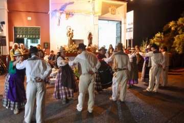 Romería popular y ofrenda en Arenales-Telde (Foto TA)