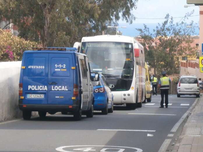 Imagen del atropello mortal ocurrido el 26 de septiembre en San Antonio (Foto TA)
