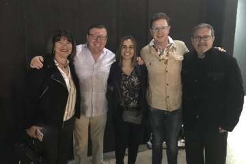 Éxito de Los Morancos en Telde con quejas del público por la desorganización (Foto Francisco Javier Santana)