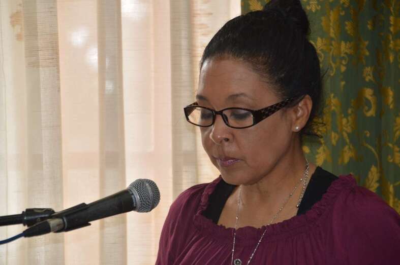 Iret Alarcón, presidenta del club teldense (Foto TA)