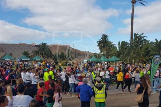 El primer Encuentro Educativo, Lúdico y Deportivo Jinámar en tus manos (Foto TA)