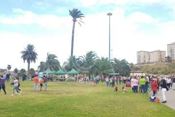 El primer Encuentro Educativo, Lúdico y Deportivo Jinámar en tus manos (Foto TA)