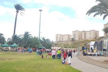 El primer Encuentro Educativo, Lúdico y Deportivo Jinámar en tus manos (Foto TA)