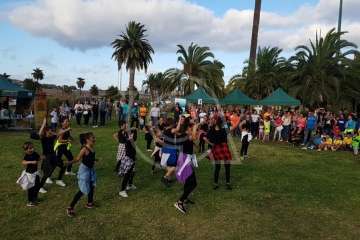 El primer Encuentro Educativo, Lúdico y Deportivo Jinámar en tus manos (Foto TA)
