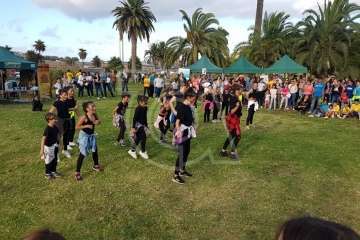 El primer Encuentro Educativo, Lúdico y Deportivo Jinámar en tus manos (Foto TA)