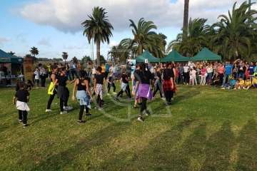 El primer Encuentro Educativo, Lúdico y Deportivo Jinámar en tus manos (Foto TA)