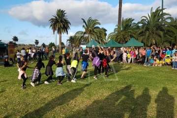 El primer Encuentro Educativo, Lúdico y Deportivo Jinámar en tus manos (Foto TA)