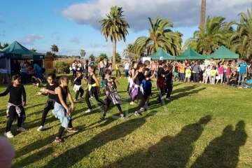 El primer Encuentro Educativo, Lúdico y Deportivo Jinámar en tus manos (Foto TA)