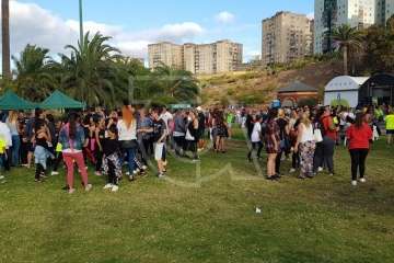 El primer Encuentro Educativo, Lúdico y Deportivo Jinámar en tus manos (Foto TA)