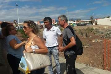 Puertas abiertas en la AV Punto y Seguido de La Garita (Foto TA)