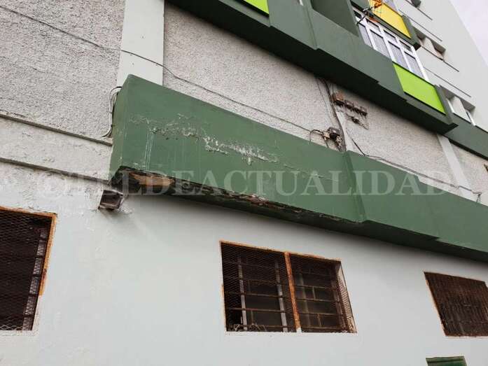 Los edificios presentan ya evidencias de deterioro (Foto TA).
