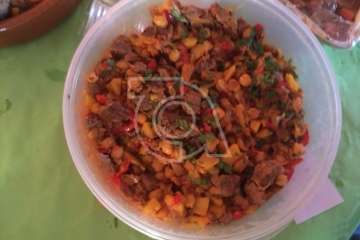 Concurso de platos elaborados y postres caseros en El Caserío de Gando (Foto TA)