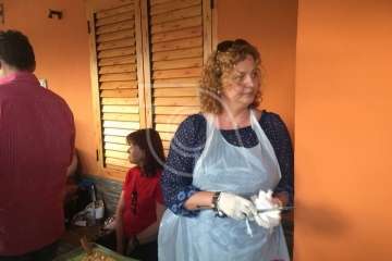 Concurso de platos elaborados y postres caseros en El Caserío de Gando (Foto TA)