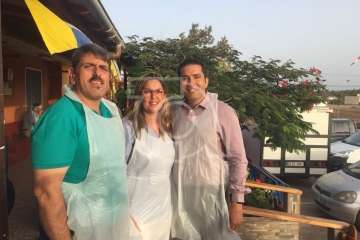 Concurso de platos elaborados y postres caseros en El Caserío de Gando (Foto TA)