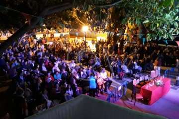 Drag Aruba, primera reinona que se encumbra en La Breña (Foto Francisco Javier Santana)