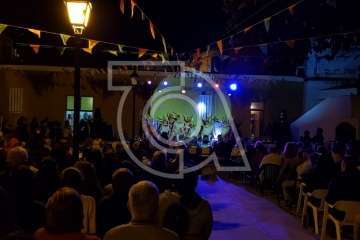 Drag Aruba, primera reinona que se encumbra en La Breña (Foto Francisco Javier Santana)