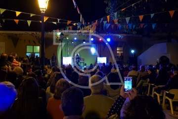 Drag Aruba, primera reinona que se encumbra en La Breña (Foto Francisco Javier Santana)