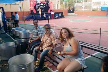 Sancocho popular en Hornos del Rey (Foto TA)