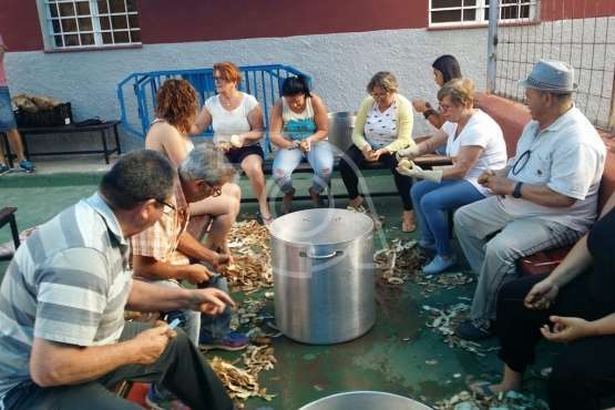 Sancocho popular en Hornos del Rey (Foto TA)