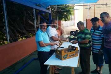 Sancocho popular en Hornos del Rey (Foto TA)