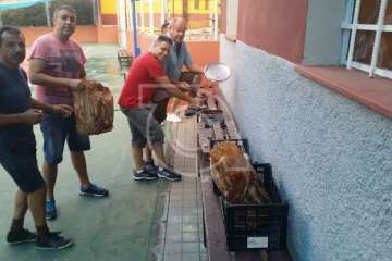 Sancocho popular en Hornos del Rey (Foto TA)