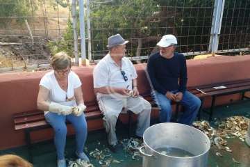 Sancocho popular en Hornos del Rey (Foto TA)