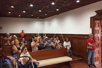 Acogida de Telde a nueve menores saharauis (Foto TA)