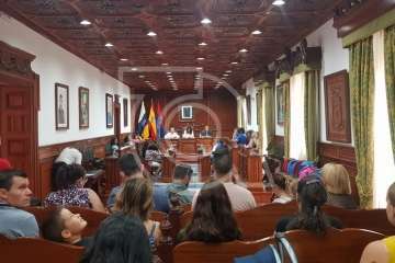 Acogida de Telde a nueve menores saharauis (Foto TA)