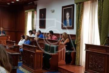 Acogida de Telde a nueve menores saharauis (Foto TA)