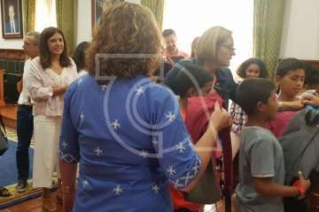 Acogida de Telde a nueve menores saharauis (Foto TA)