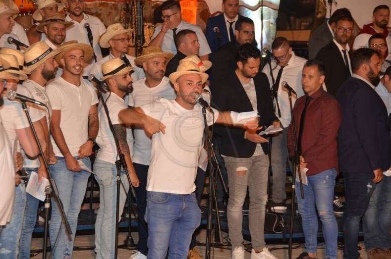 Momento del pregón (Foto Francisco Javier Santana)