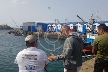 El I Open de Pesca de Caña Popular de Taliarte arranca con problemas (Foto TA)