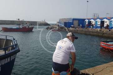 El I Open de Pesca de Caña Popular de Taliarte arranca con problemas (Foto TA)