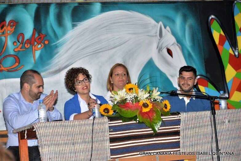 Momento de la lectura del pregón (Foto Isabel Quintana)