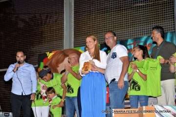 Pregón y reconocimiento a reporteros gráficos en Lomo Cementerio (Foto Isabel Quintana y TF)